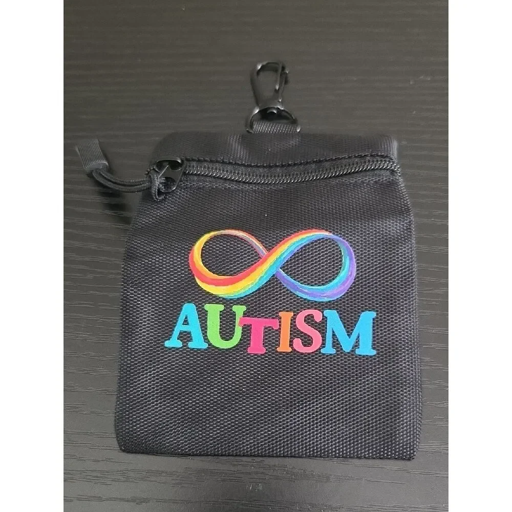 NWOT Autism Clip-On Pouch